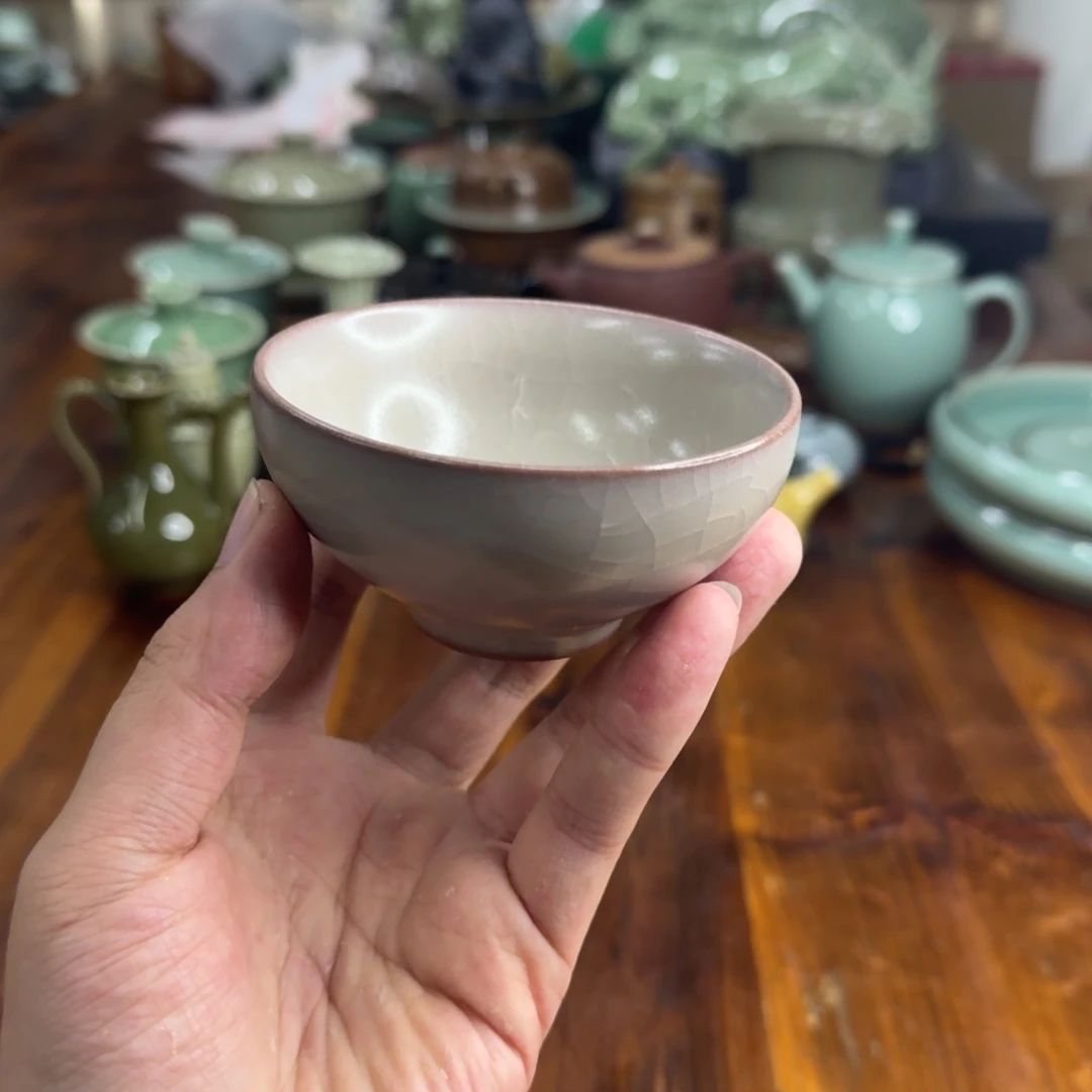 小仲青瓷茶器微瑕8215