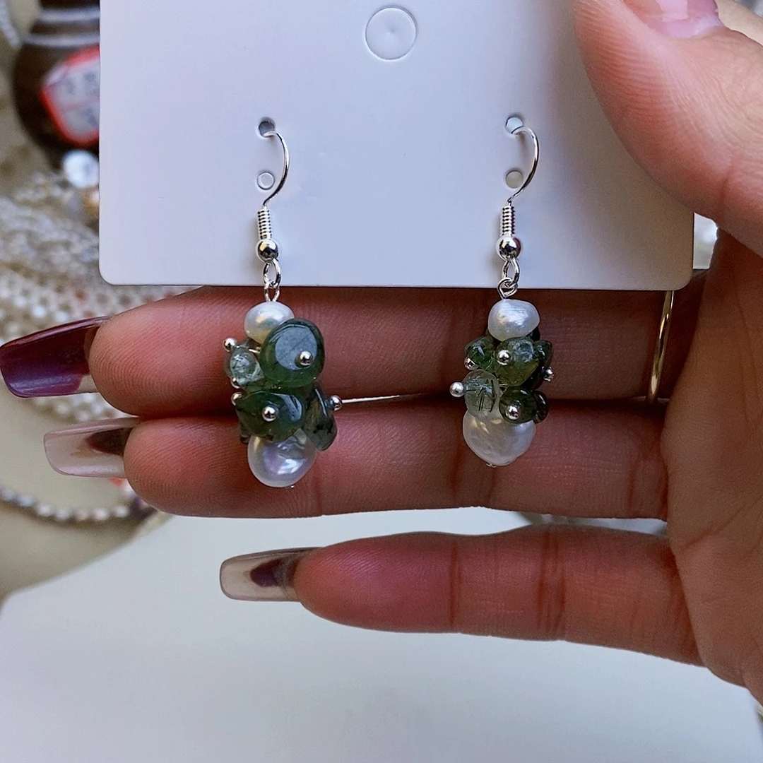 淡水珍珠颈饰银S925镶嵌