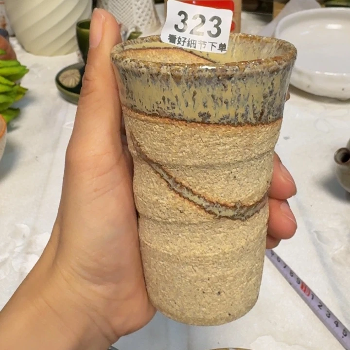 陶泥这杯子好好看