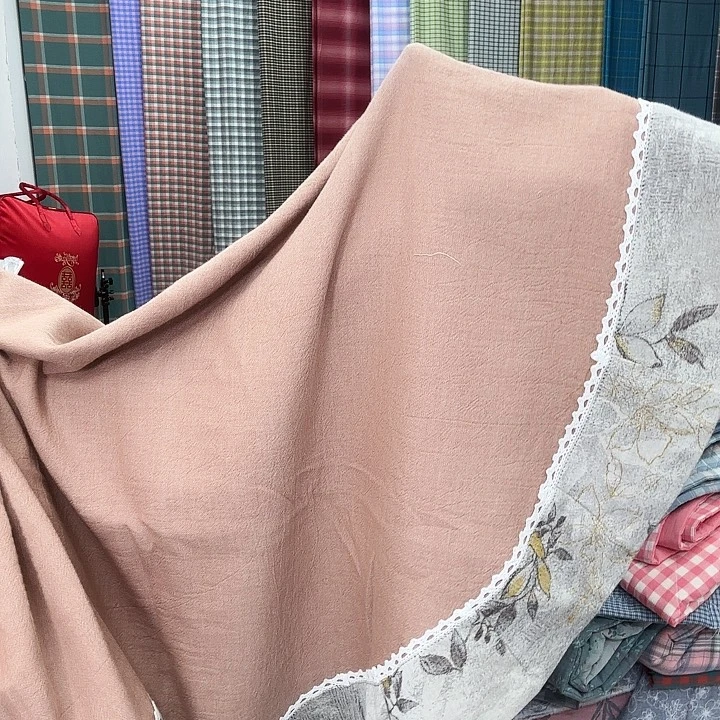 莫代尔纤维棉柔缇纯色三件套