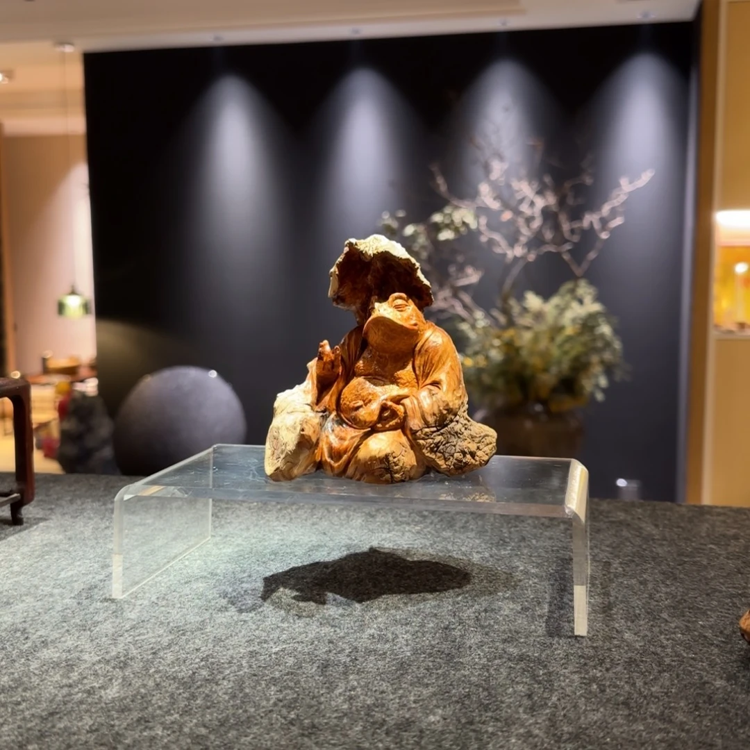 洪***萬崖柏崖柏雕刻呱呱