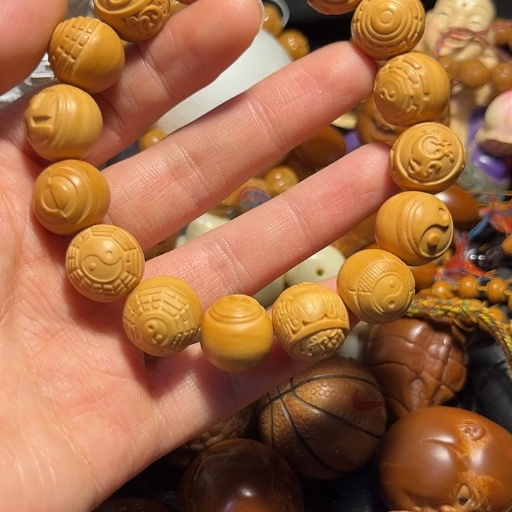 手串/手链橄榄核猴头四象八卦