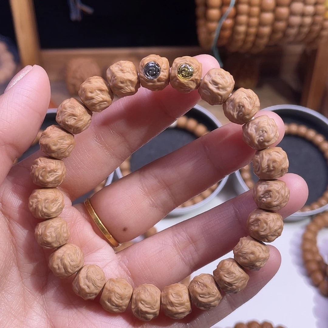 .***.吊坠猴头核桃龙蛇之变11mm全品
