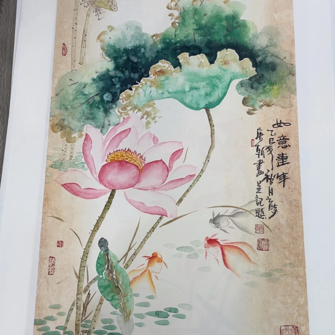 国画唐朝老师作品欣赏