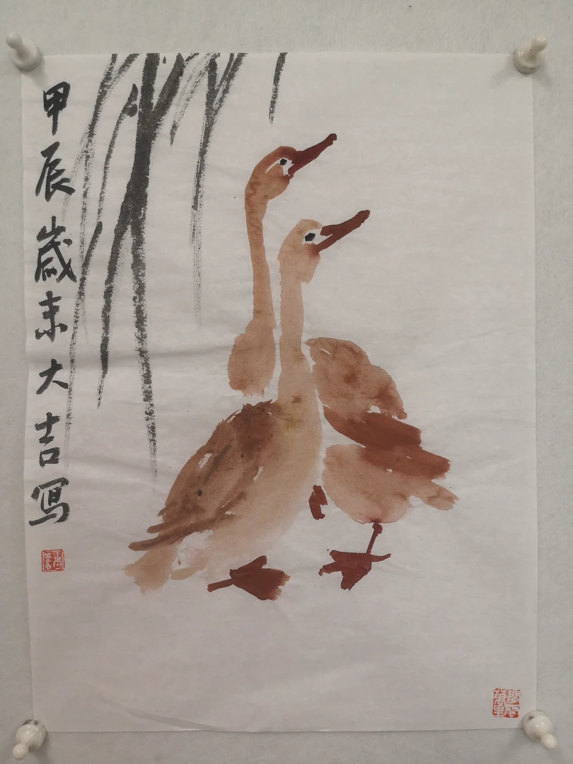 大吉老师国画作品6