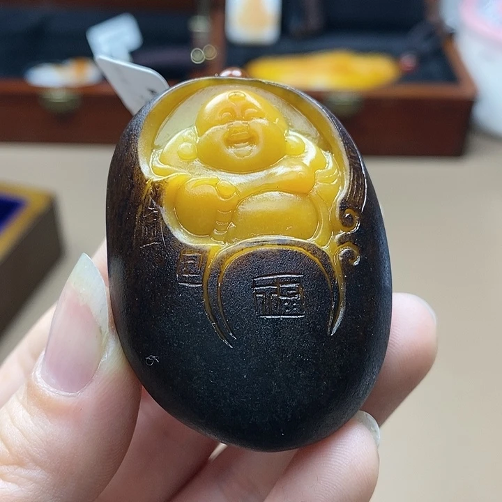 和田玉挂件未镶嵌F