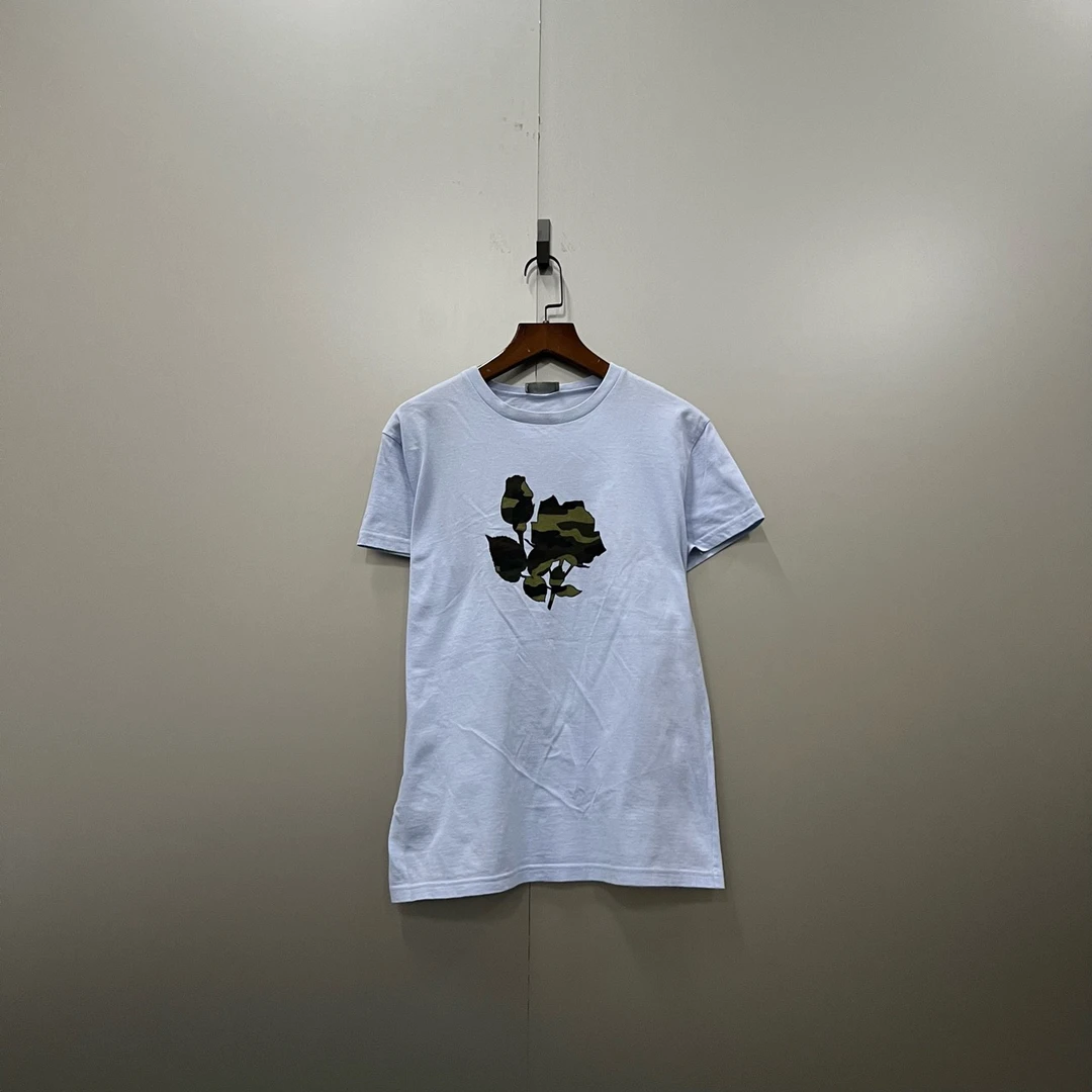 95新 DIOR/迪奥 迪奥 迷彩花卉印花短袖 XS码/95新/