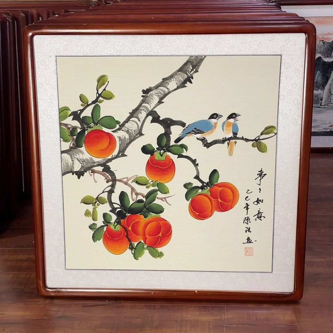 国画带框尺寸63*63厘米
