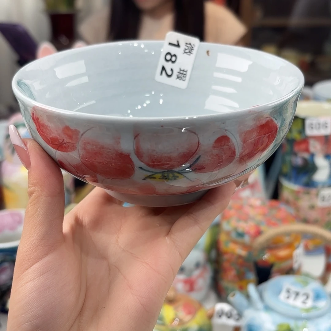 瓷片景德镇手绘高温釉下彩陶瓷茶具