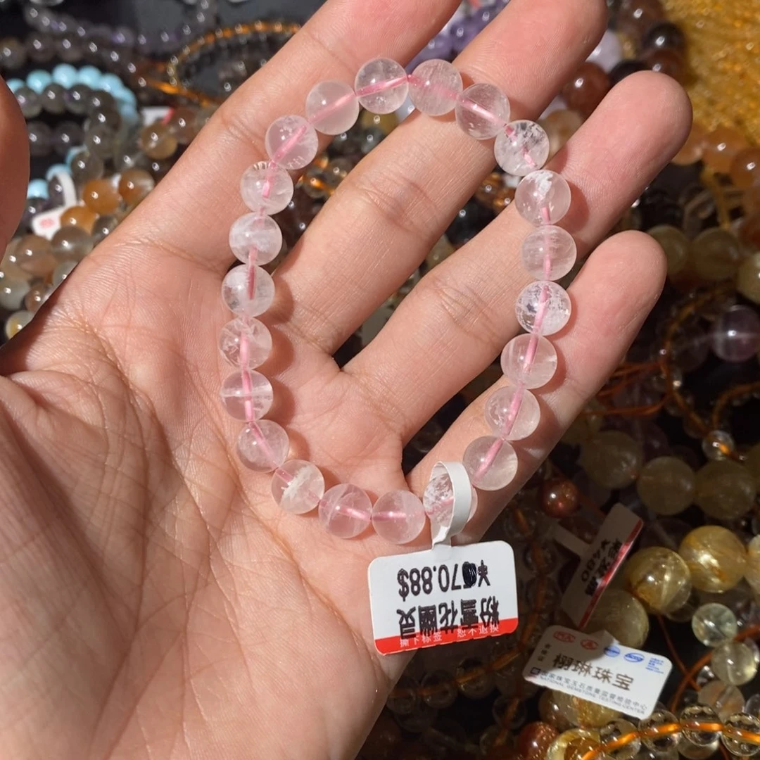 水晶手链未镶嵌?***o我