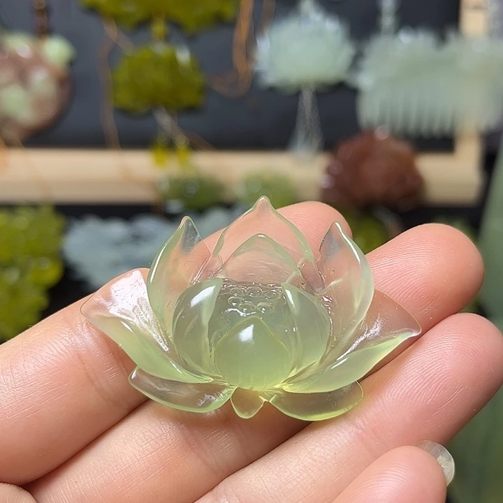 未镶嵌蛇纹石玉发饰