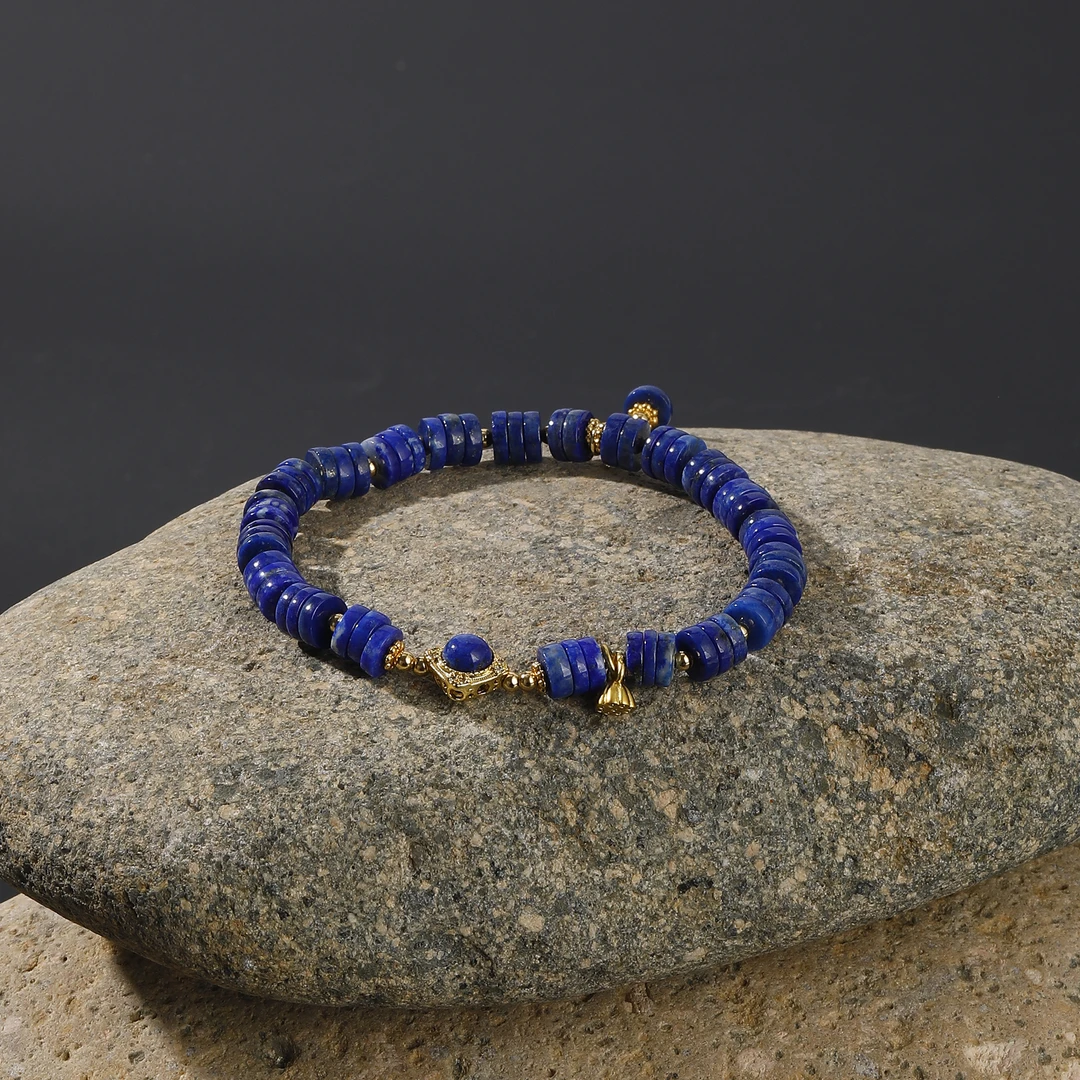 【仓播】青金石手串  多样性发其一