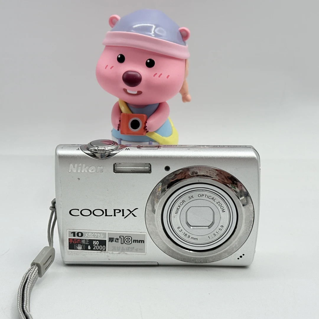9新 Nikon/尼康 十二数码 尼康S220复古CCD包配件