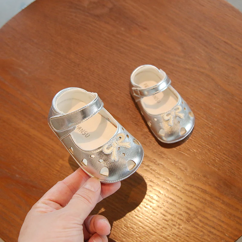 夏季一岁女宝宝凉鞋包头6到12个月婴儿公主鞋小香风婴幼儿学步鞋8