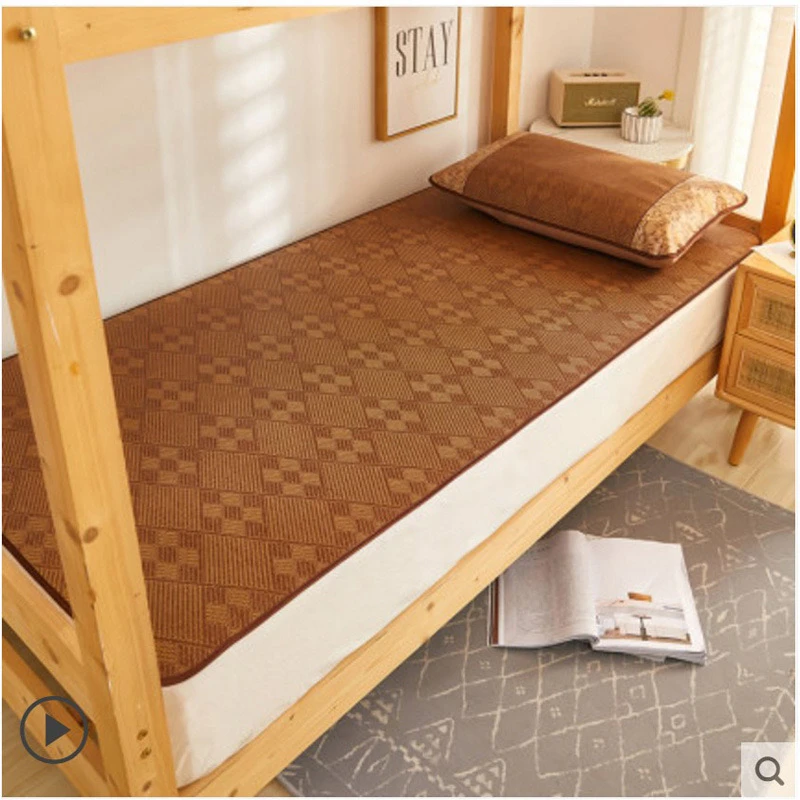 夏季凉席藤席2025新款草席单人学生宿舍席子藤编可折叠软空调席