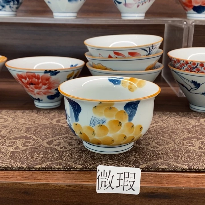 釉下老陶泥手工绘制