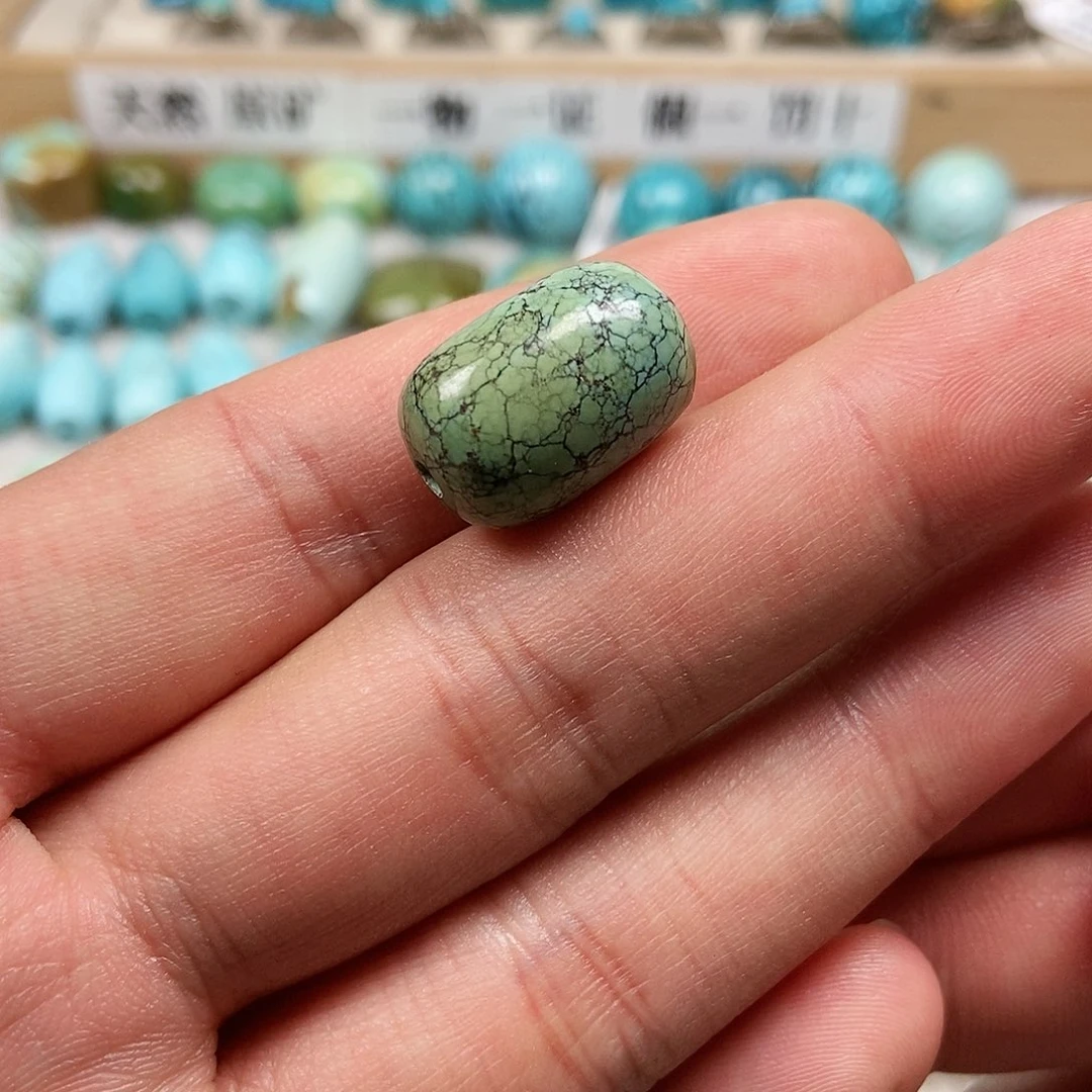未镶嵌绿松石珠宝半成品