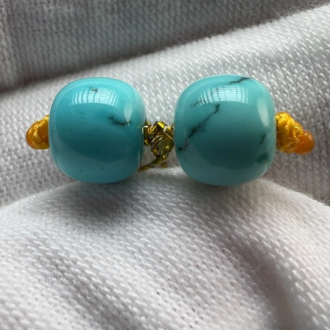 绿松石未镶嵌配饰7.3×6.3