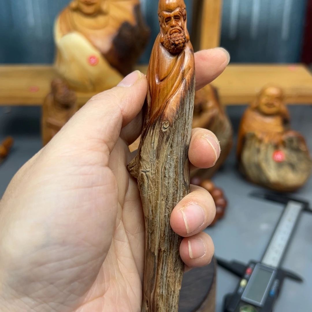 柏木崖柏木摆件手把件，61