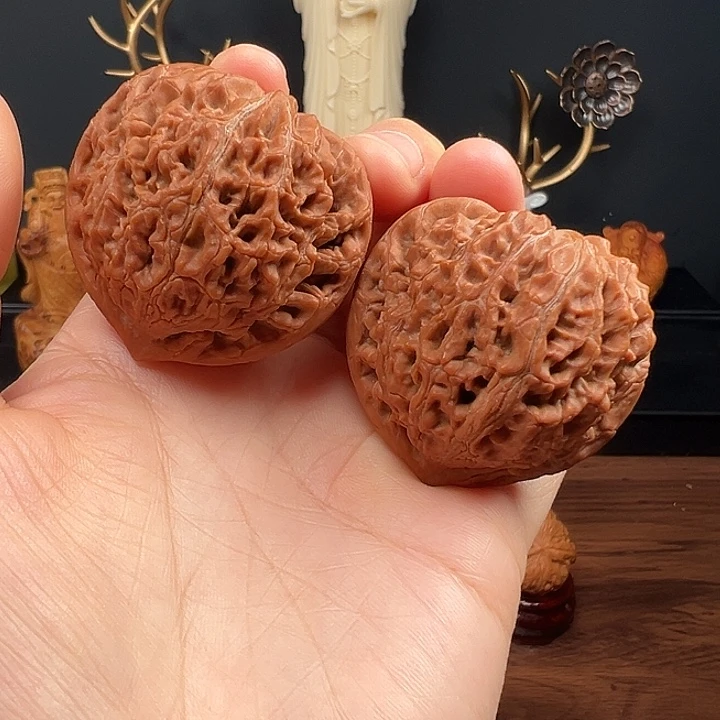 吊坠文玩核桃44水龙纹