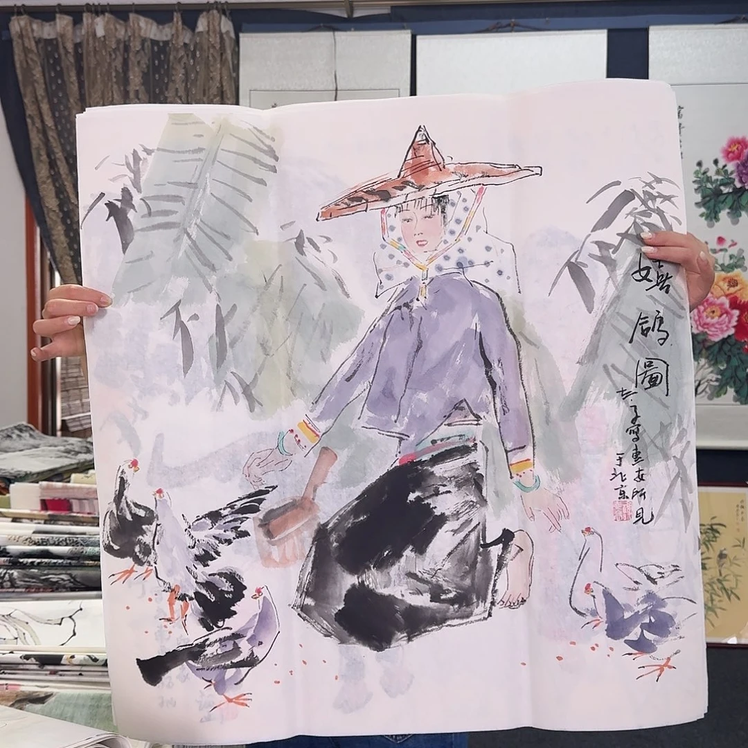 纯手绘国画作品欣赏