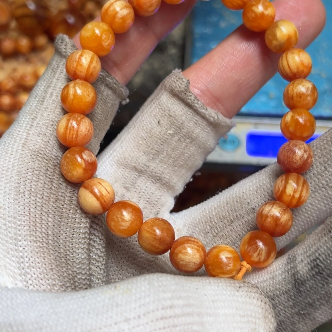 松木（琥珀木）手串/手链0.8单圈