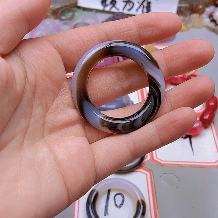 【闪购商品】未镶嵌玛瑙/玉髓珠宝半成品忧**名