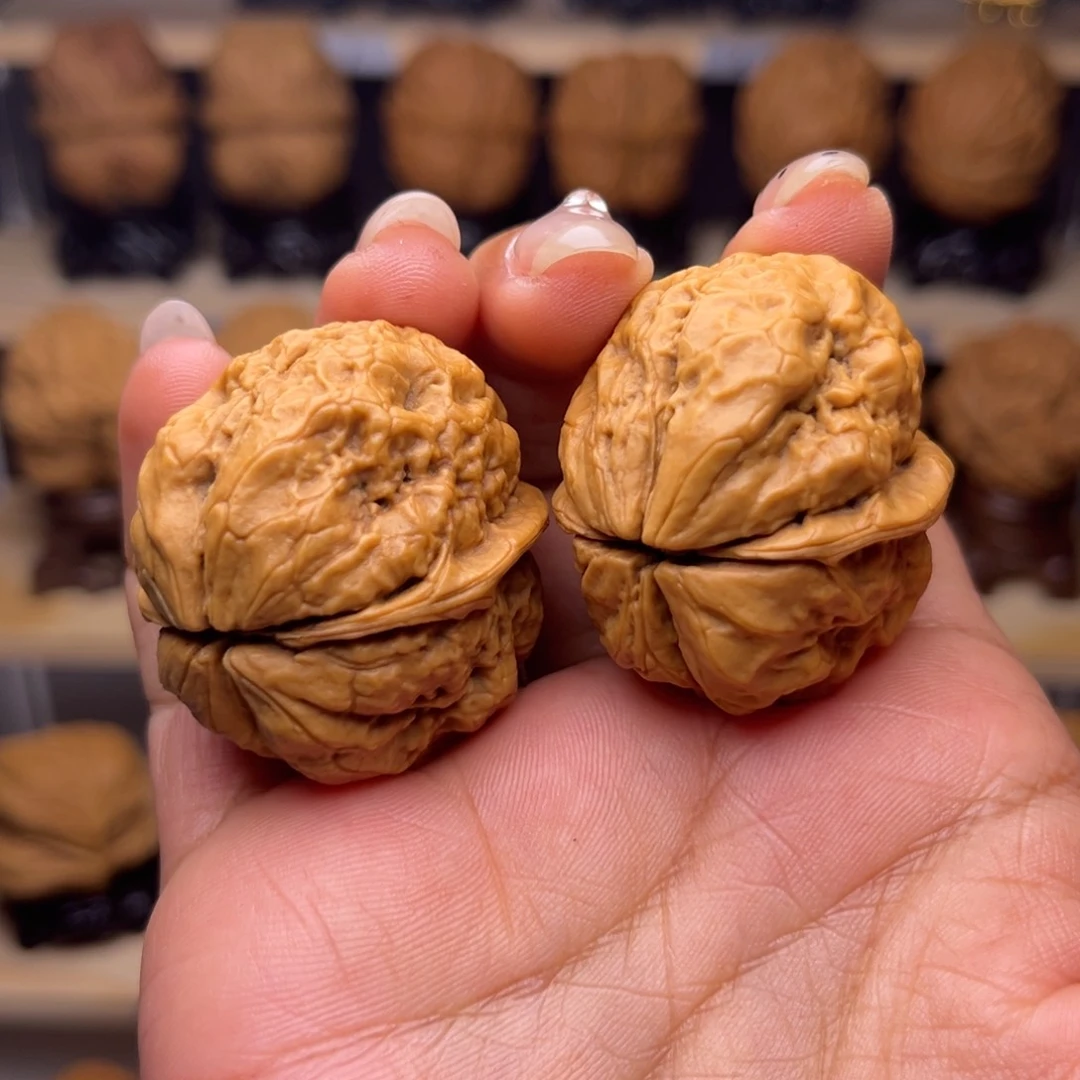 文玩核桃把件七星蛤蟆头M12