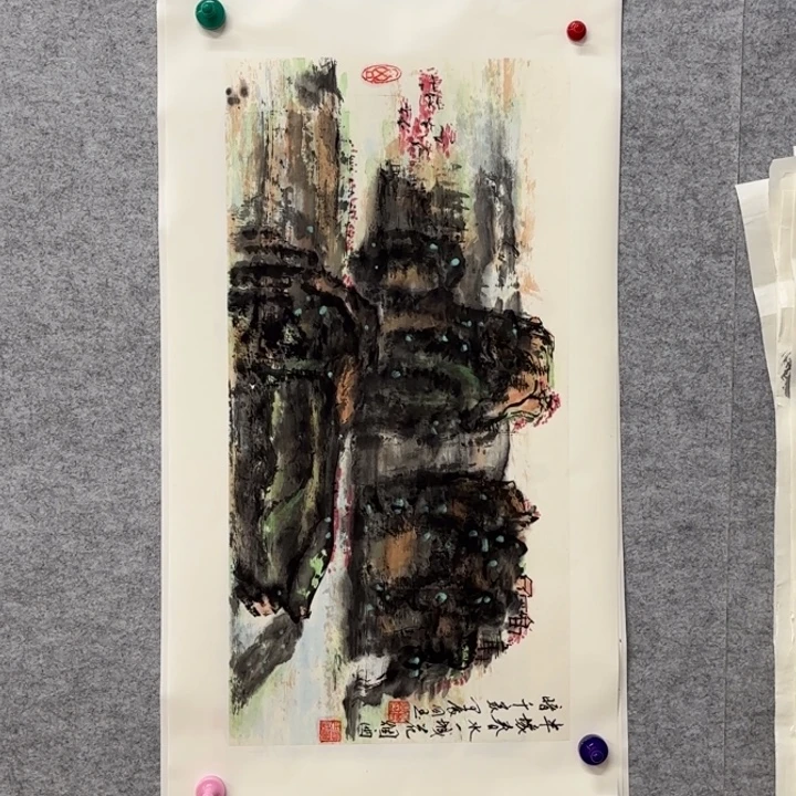 国画花鸟的翅膀和翅膀是一样的