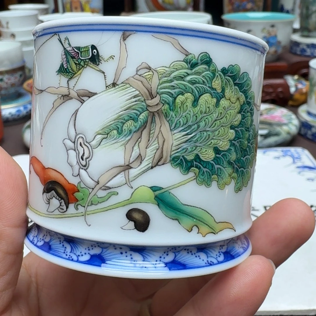 景德镇手工手绘展示