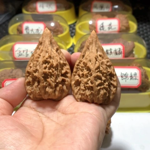 吊坠文玩核桃红樱枪