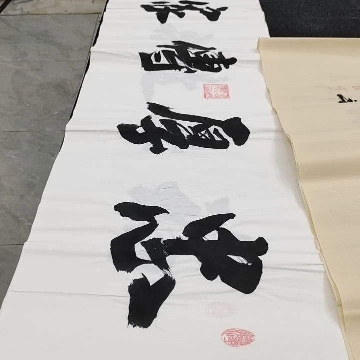 翰墨申国栋老师作品一副