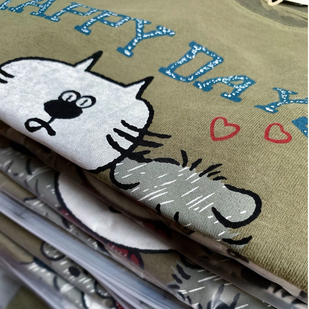 纯棉儿童短袖 男童女童T恤 100%棉