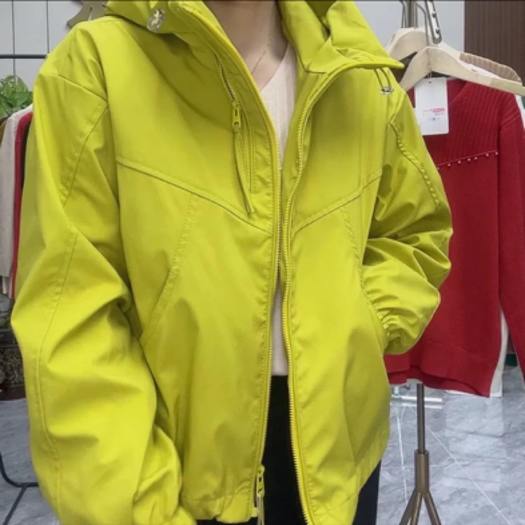 实体批发春款冲锋衣外套6602款