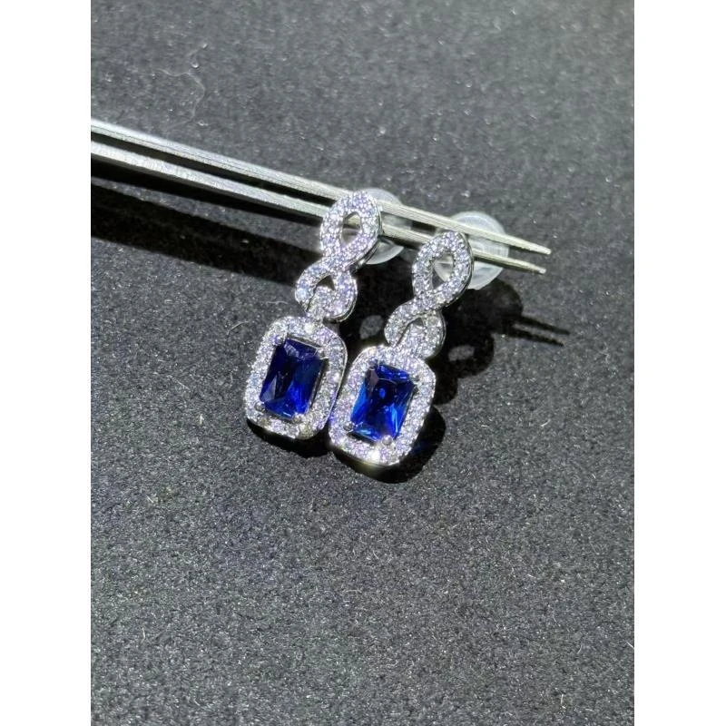 （年年粉丝专属）C11135精美蓝耳钉