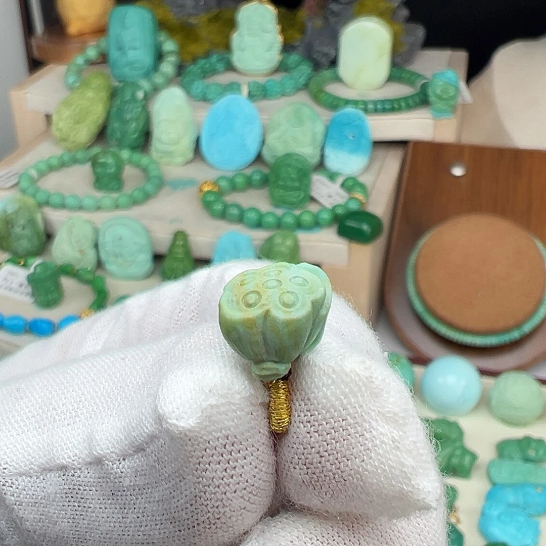 绿松石未镶嵌主播夏