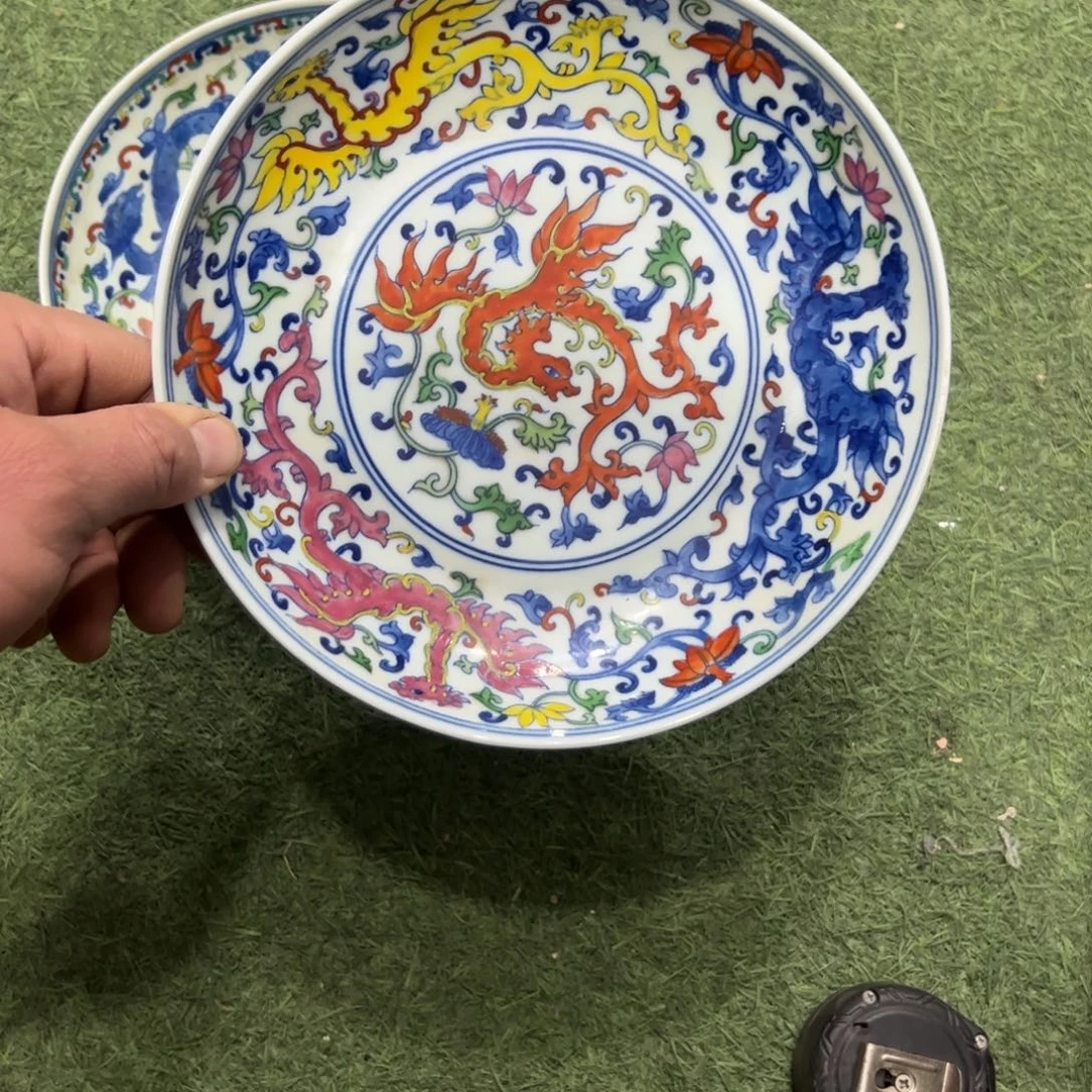 盛***国瓷片摆件摆件11111
