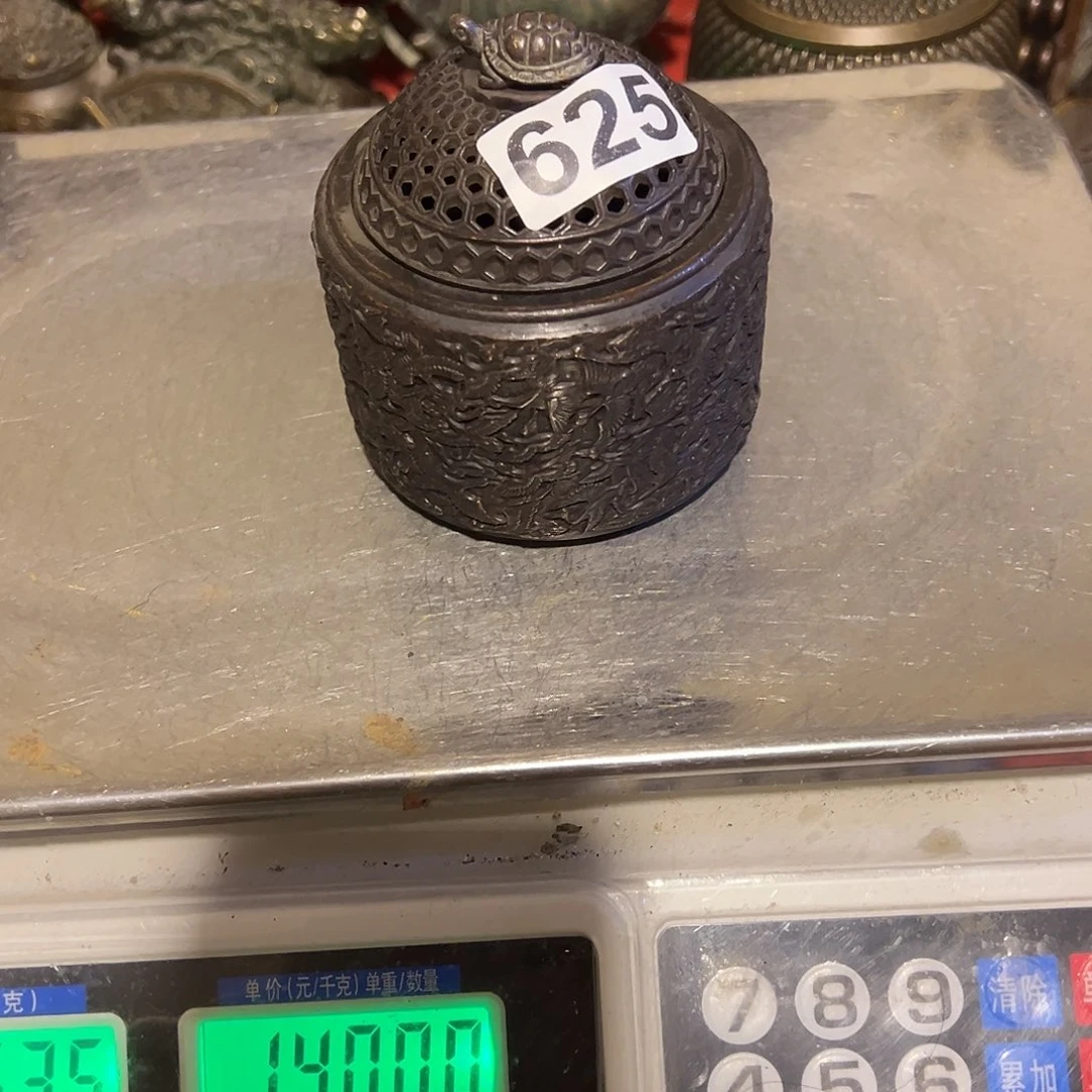 我***知黄铜摆件，文房摆件