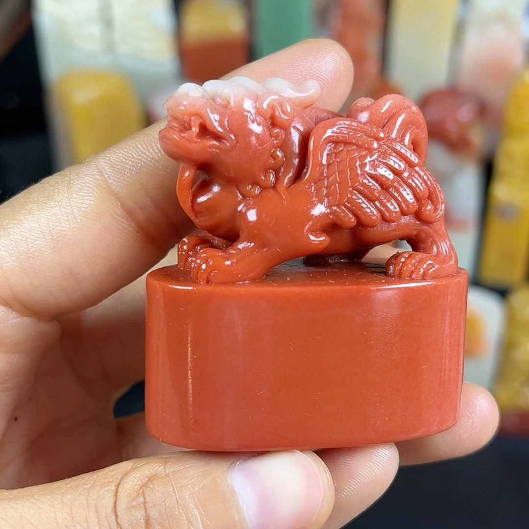 寿山石印石这么早的了么