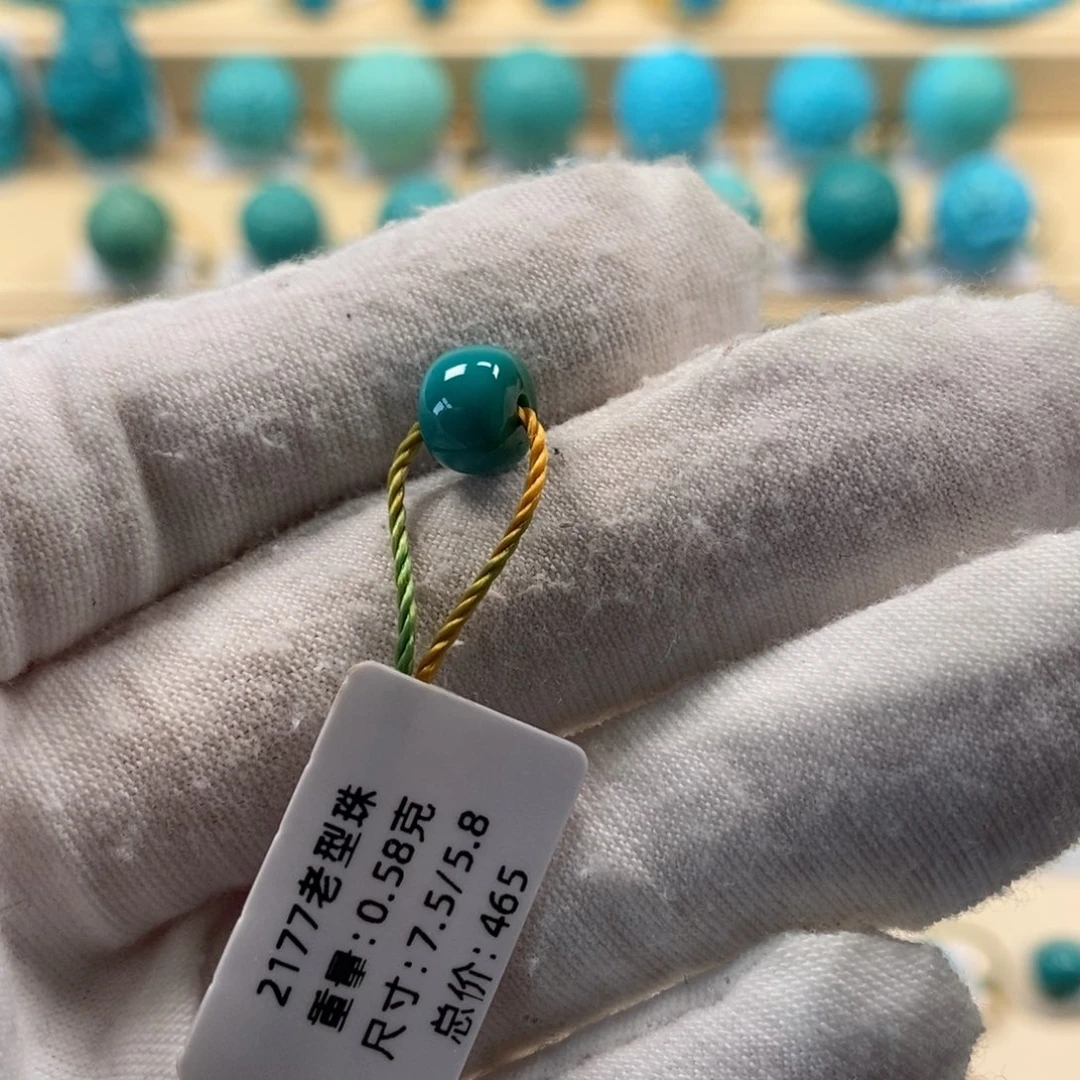 绿松石未镶嵌精品高瓷绿松石哦