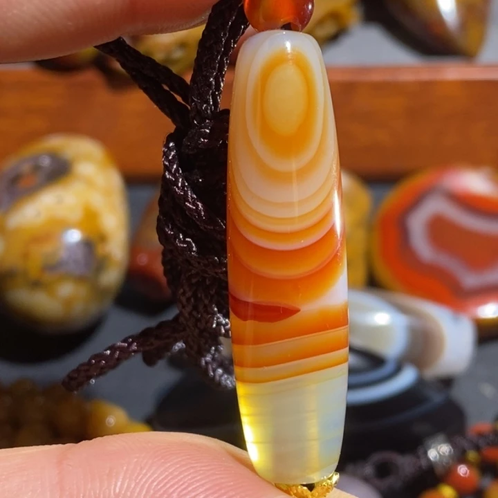 玛瑙/玉髓未镶嵌颈饰