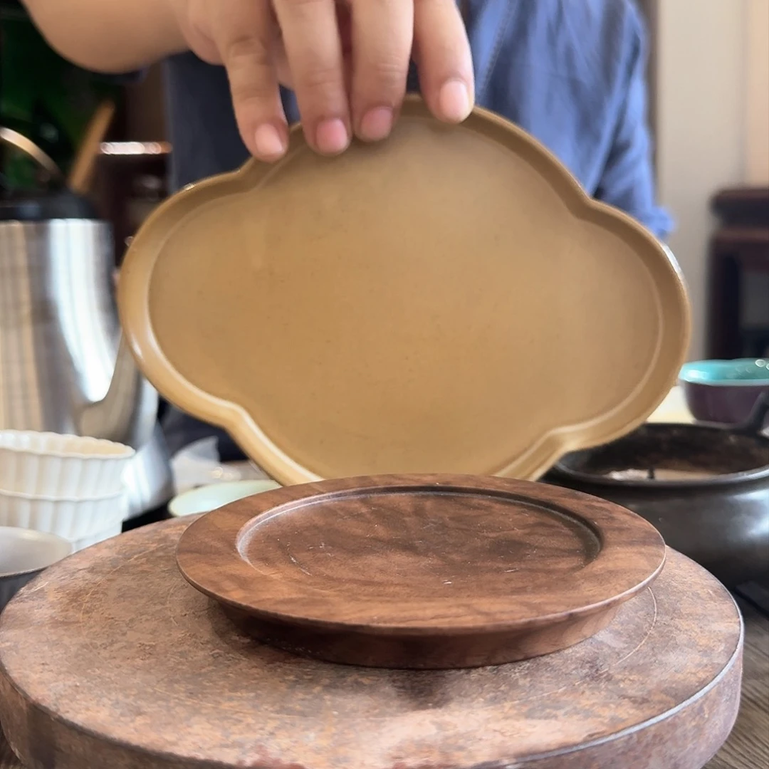 龙窑柴烧精品壶承