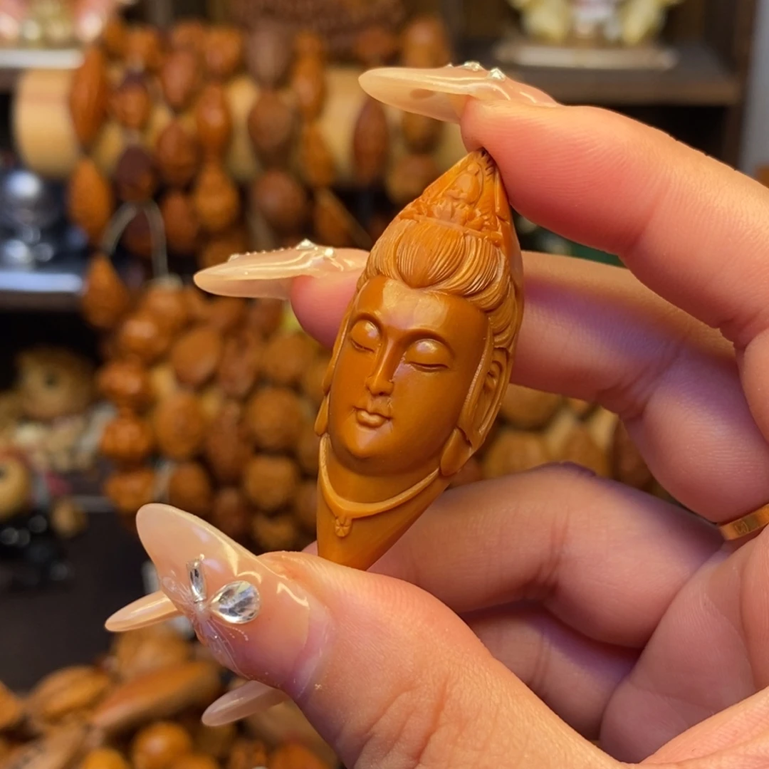 橄榄核手串/手链最美观音铁核2.05*5.0