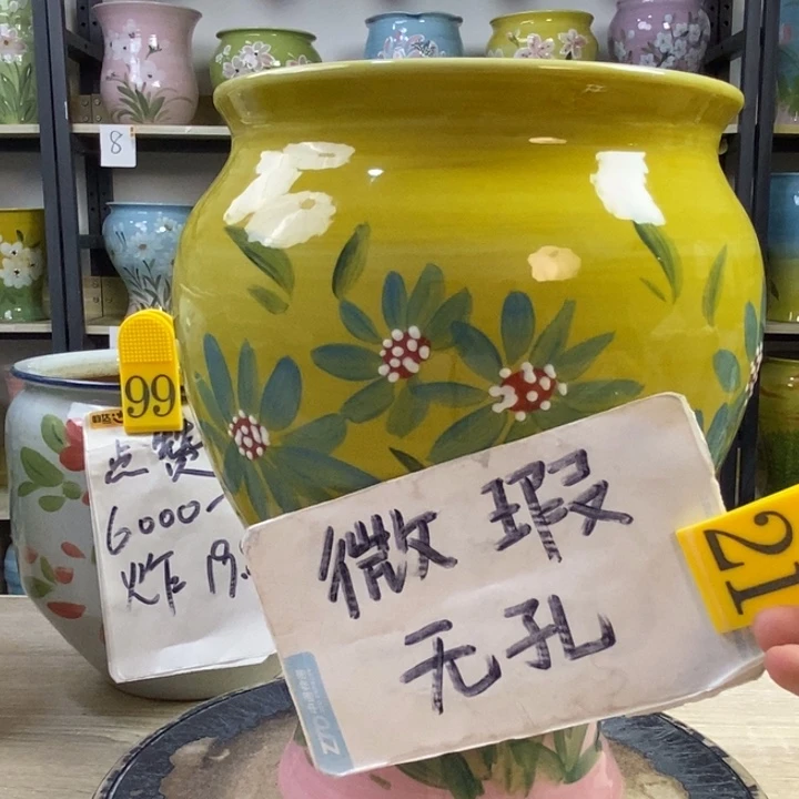 景德镇高温陶瓷花盆