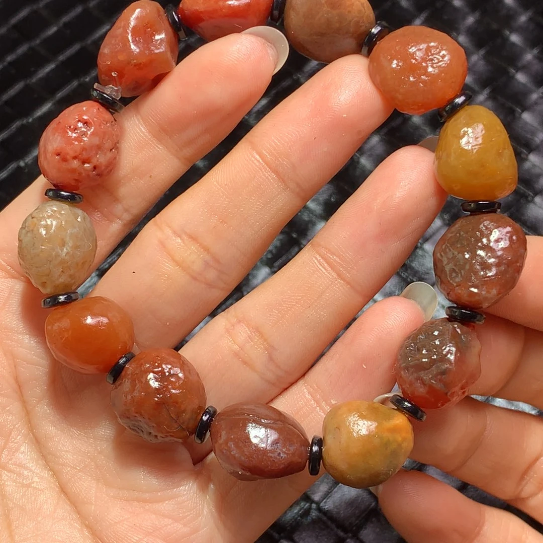 未镶嵌玛瑙/玉髓珠宝半成品