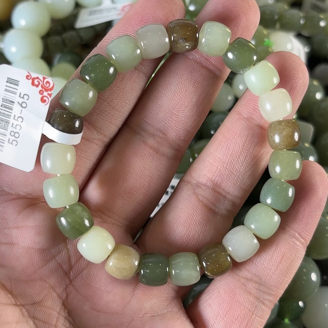 和田玉手链未镶嵌W114