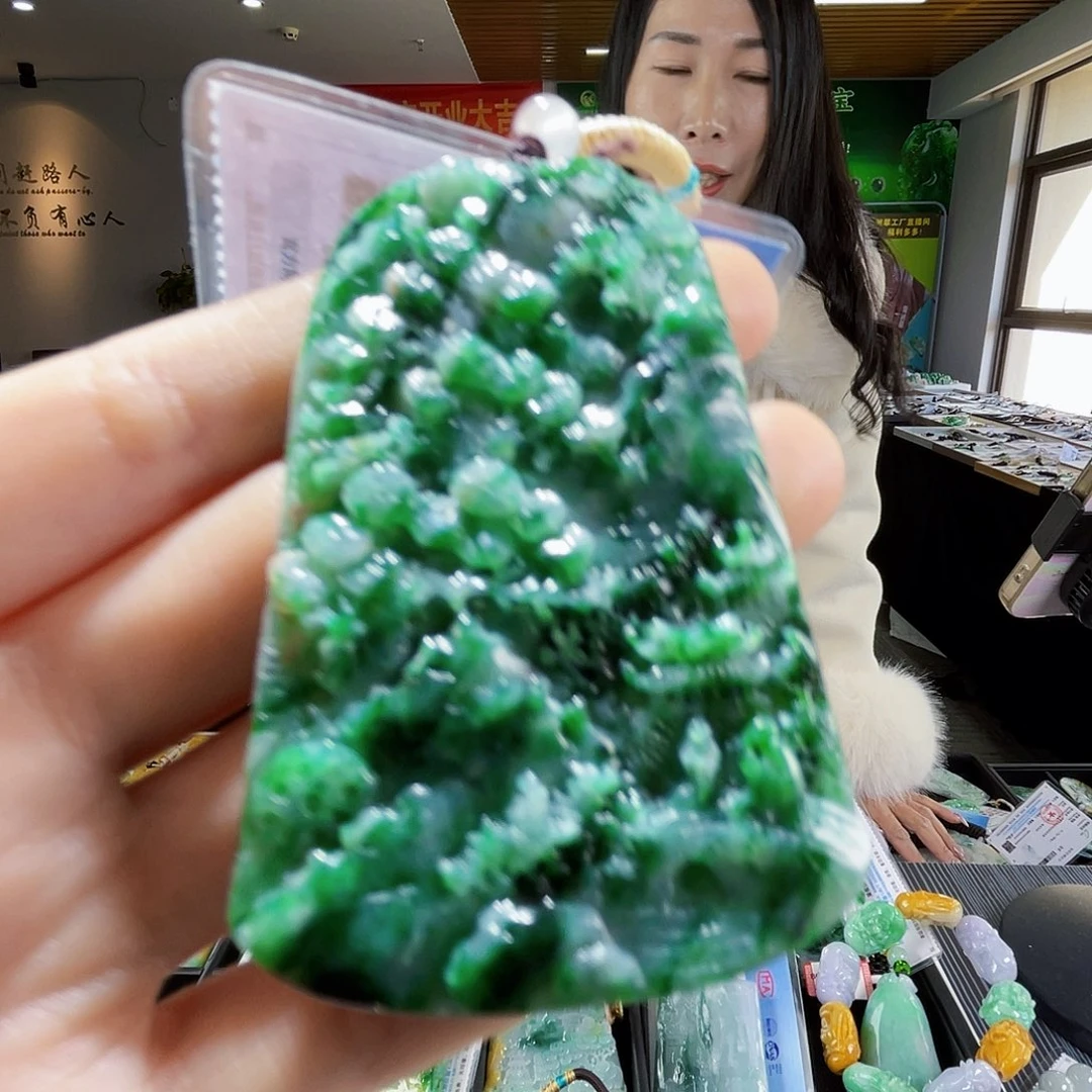 颈饰未镶嵌翡翠翡翠