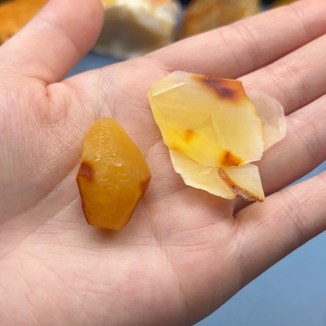 定制琥珀未镶嵌蜜蜡定制
