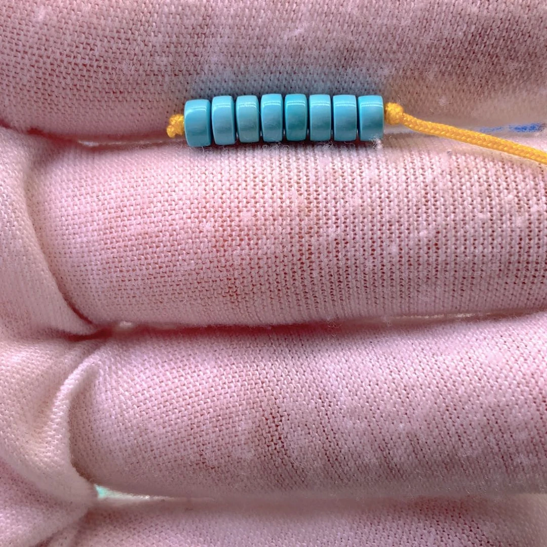 绿松石未镶嵌挂件