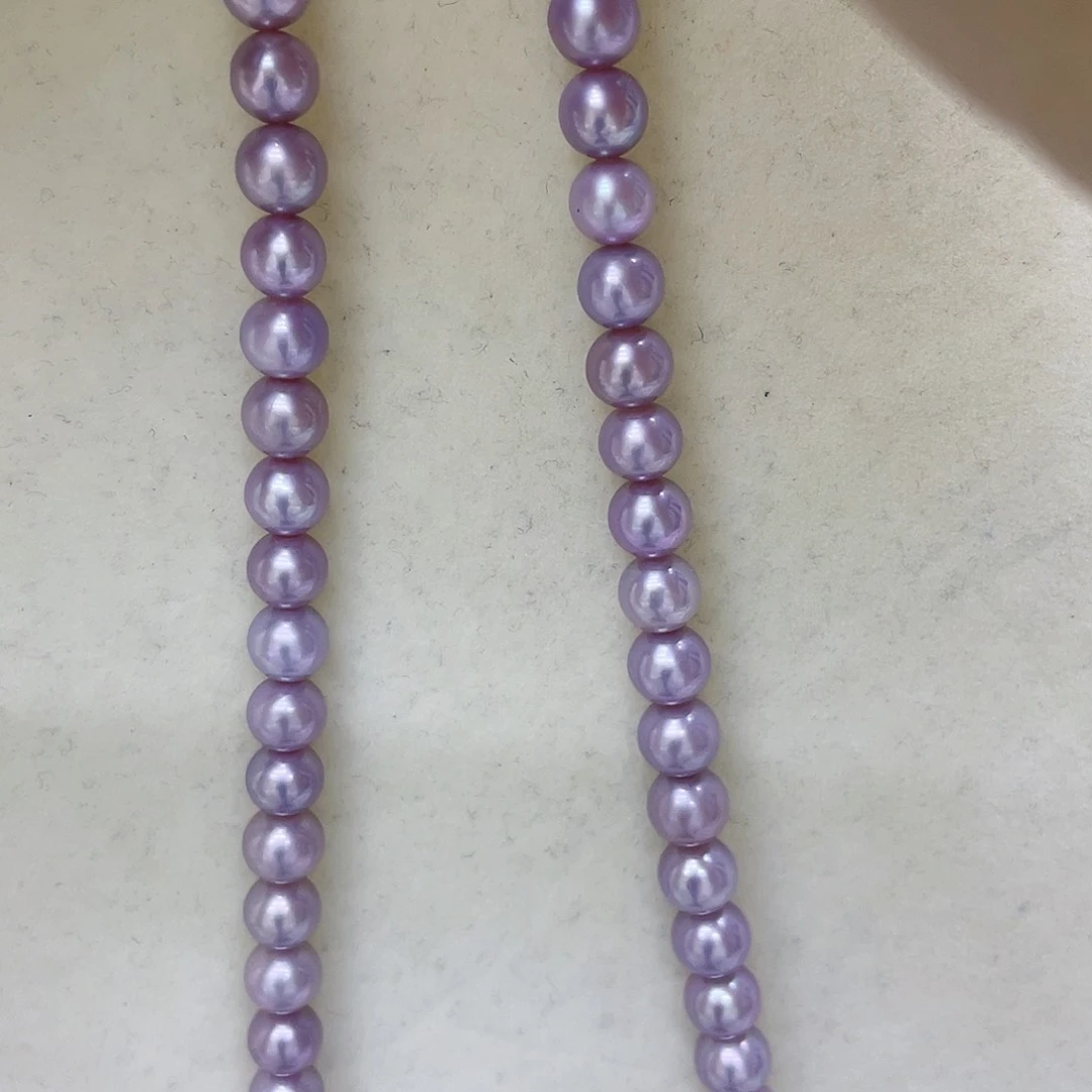 淡水珍珠银S925镶嵌颈饰